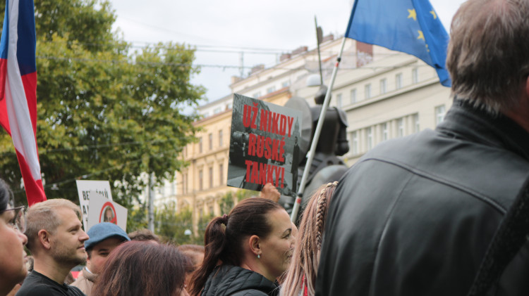 FOTO: Petr Fiala přijel tři dny před volbami do Brna na největší happening koalice