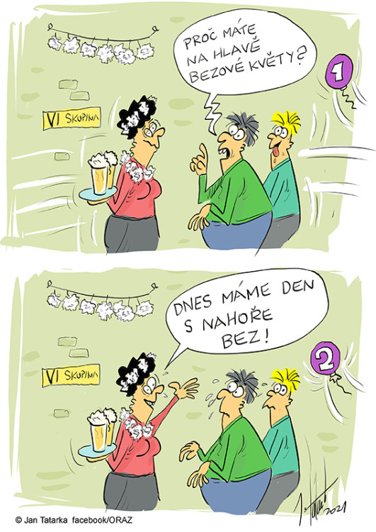FOTOGALERIE: První v měsíci středa, humoru a legrace je třeba