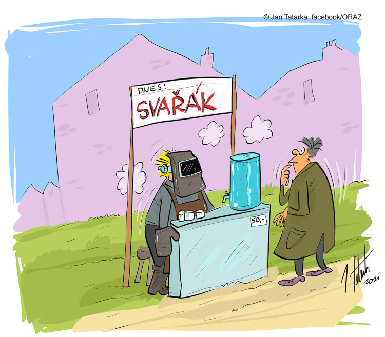 FOTOGALERIE: První v měsíci středa, humoru a legrace je třeba