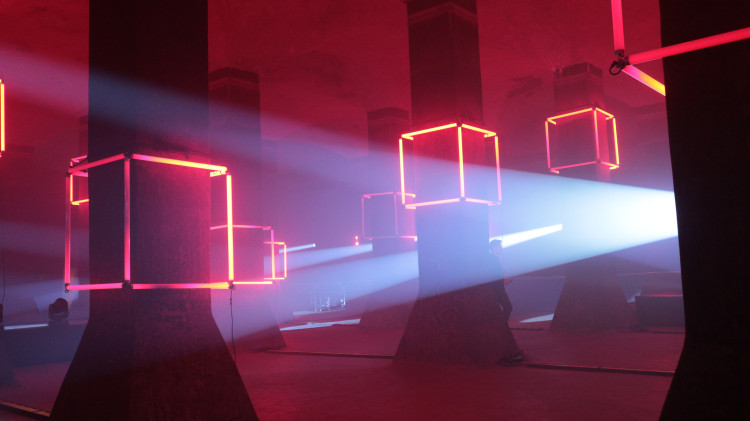 FOTO: Začíná festival Prototyp, vodojemy přináší světelnou show