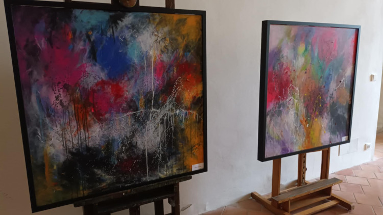 FOTOGALERIE: Hra barev Jaroslava Faltýnka v Prostějově