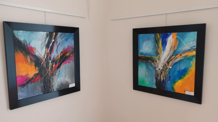 FOTOGALERIE: Hra barev Jaroslava Faltýnka v Prostějově