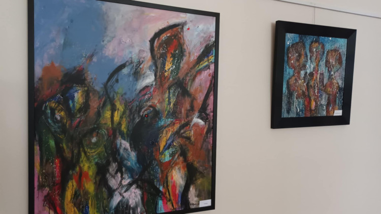 FOTOGALERIE: Hra barev Jaroslava Faltýnka v Prostějově