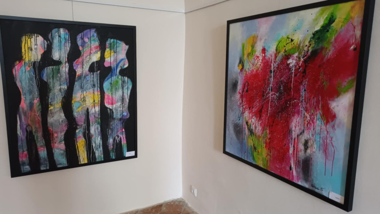 FOTOGALERIE: Hra barev Jaroslava Faltýnka v Prostějově