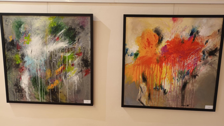 FOTOGALERIE: Hra barev Jaroslava Faltýnka v Prostějově