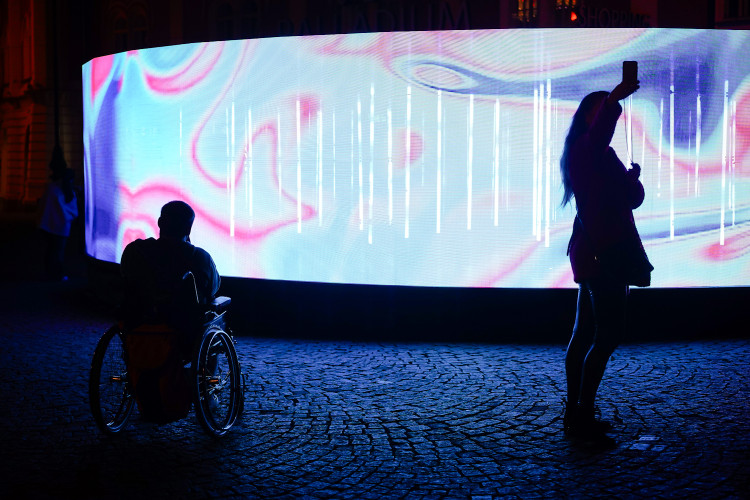 FOTOGALERIE: Začal Signal Festival, v Praze lidé uvidí 17 světelných instalací