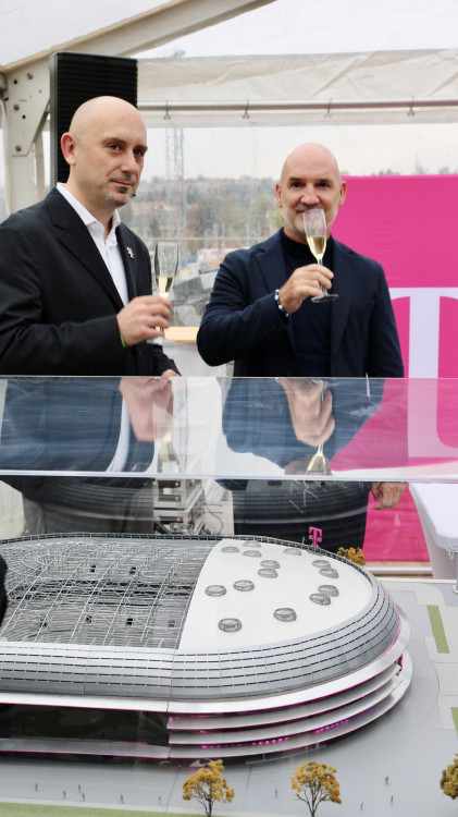 FOTO: Stavba Areny Brno postupuje, hotová bude už příští podzim