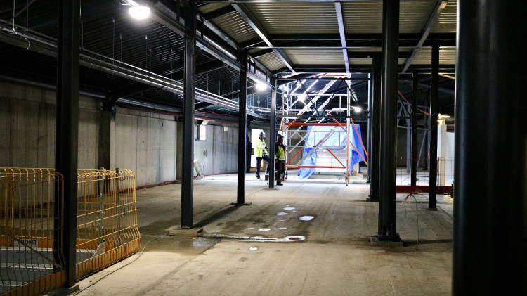 FOTO: Stavba Areny Brno postupuje, hotová bude už příští podzim