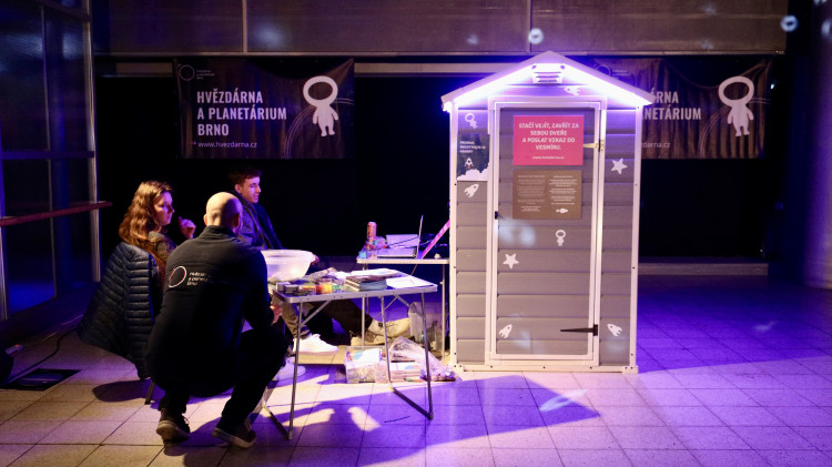 FOTOGALERIE: Prohlédněte si vesmír na výstavišti, láká Czech Space Pavilon