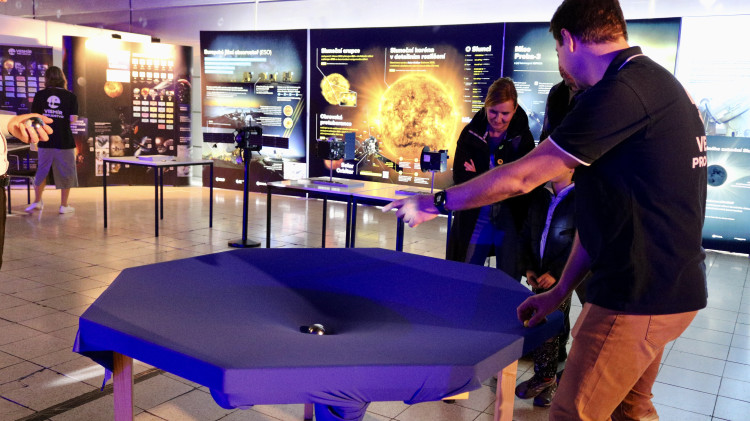 FOTOGALERIE: Prohlédněte si vesmír na výstavišti, láká Czech Space Pavilon