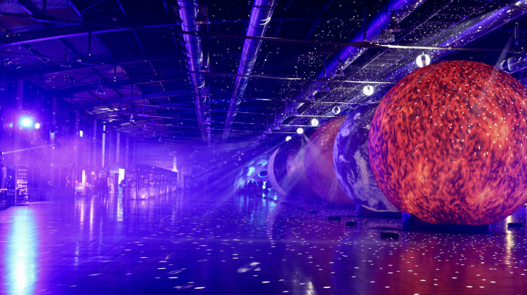 FOTOGALERIE: Prohlédněte si vesmír na výstavišti, láká Czech Space Pavilon