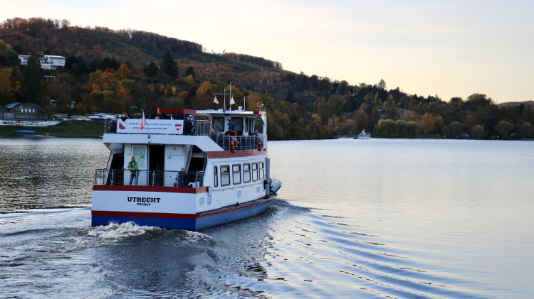 FOTO: Na brněnské přehradě skončila 79. plavební sezóna