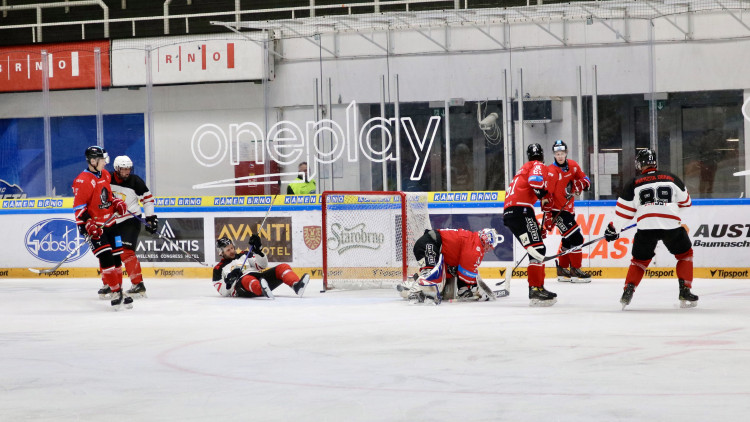 FOTO: Benefiční hokejové utkání proti Univerzitě obrany vyhrálo VUT 7:6