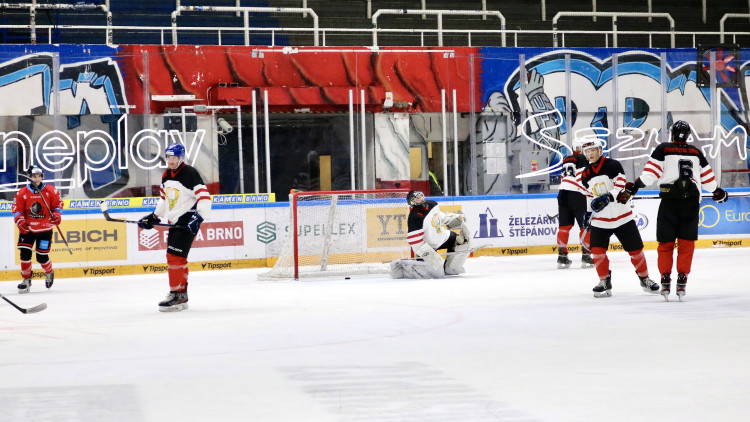 FOTO: Benefiční hokejové utkání proti Univerzitě obrany vyhrálo VUT 7:6