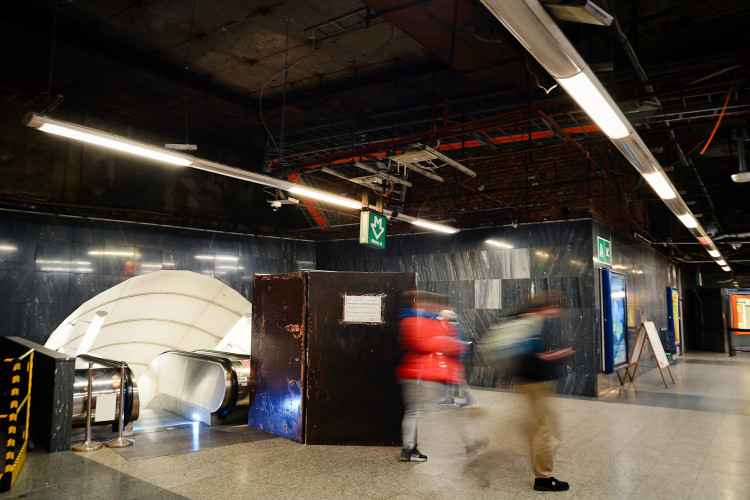 FOTOGALERIE: Rekonstrukce stanice Muzeum