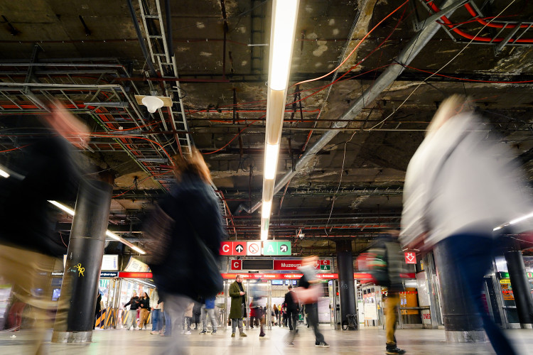 FOTOGALERIE: Rekonstrukce stanice Muzeum