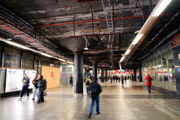 FOTOGALERIE: Rekonstrukce stanice Muzeum