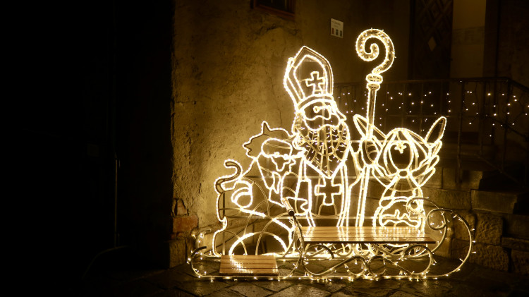 FOTOGALERIE: Ze Špilberku se znovu stal světelný hrad, výstava potrvá do půlky ledna