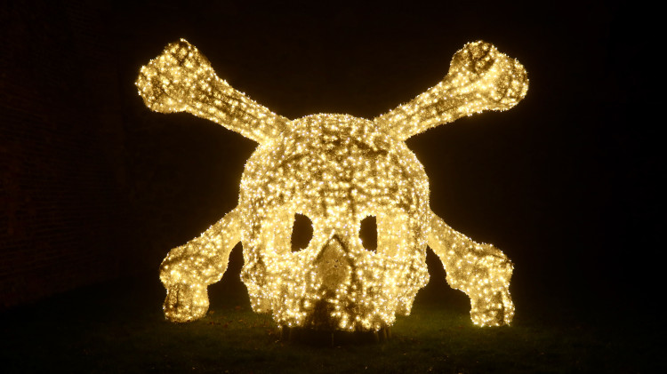 FOTOGALERIE: Ze Špilberku se znovu stal světelný hrad, výstava potrvá do půlky ledna