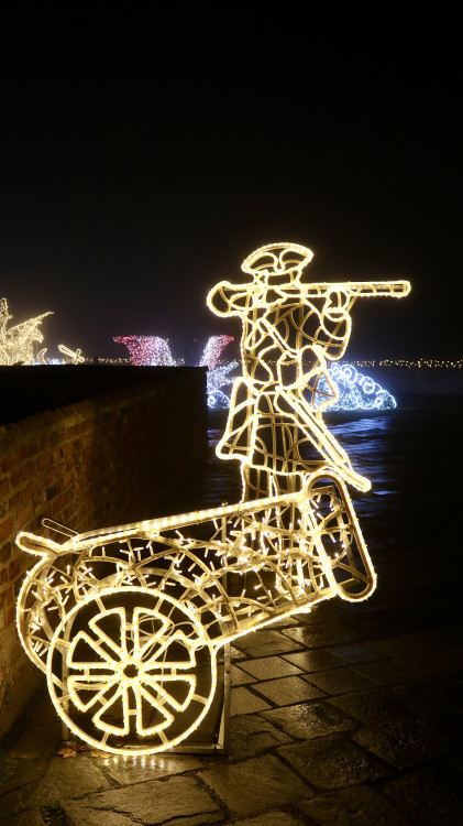 FOTOGALERIE: Ze Špilberku se znovu stal světelný hrad, výstava potrvá do půlky ledna