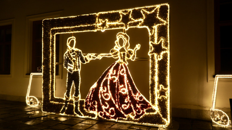 FOTOGALERIE: Ze Špilberku se znovu stal světelný hrad, výstava potrvá do půlky ledna