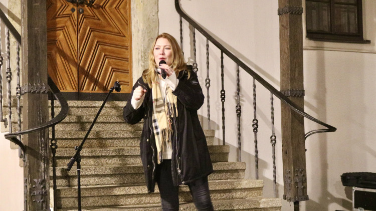 FOTOGALERIE: Ze Špilberku se znovu stal světelný hrad, výstava potrvá do půlky ledna