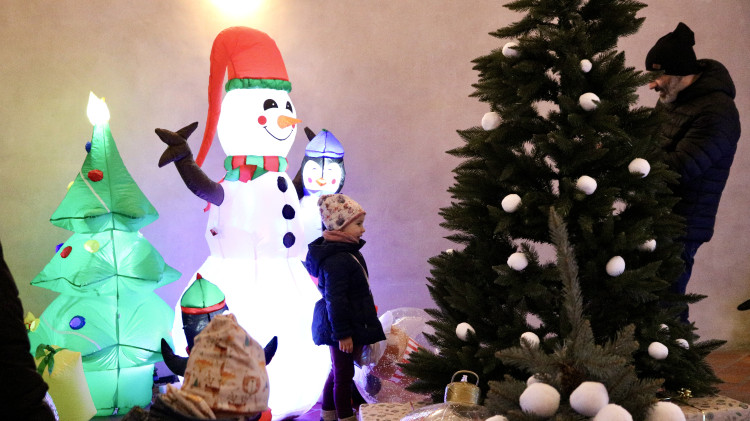 FOTOGALERIE: Ze Špilberku se znovu stal světelný hrad, výstava potrvá do půlky ledna