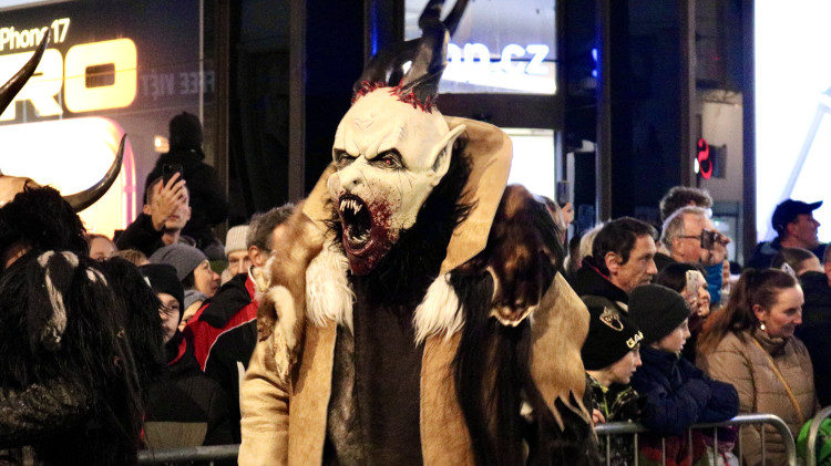 FOTOGALERIE: Malá Krampus show prošla Brnem,