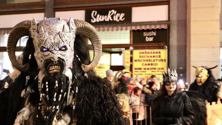 FOTOGALERIE: Malá Krampus show prošla Brnem,