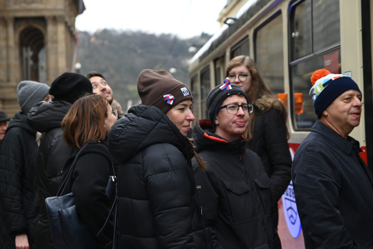 FOTOGALERIE: Dopoledne na Národní třídě
