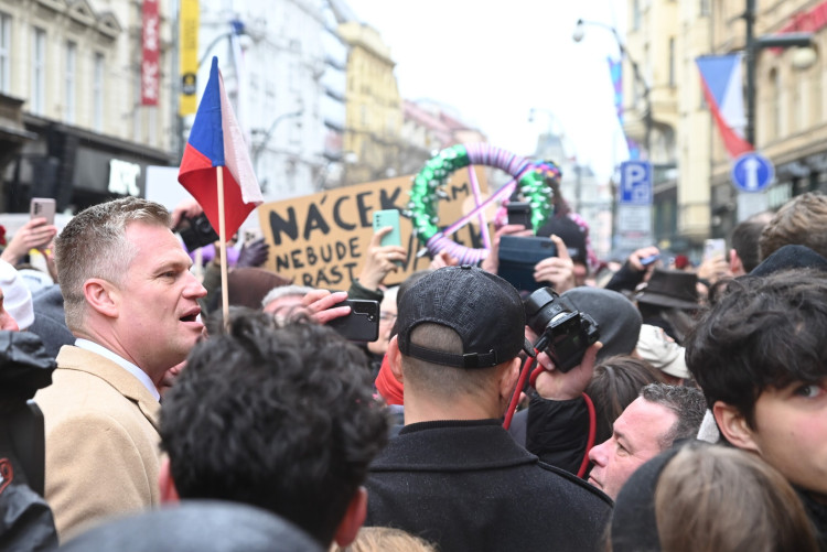 FOTOGALERIE: Dopoledne na Národní třídě