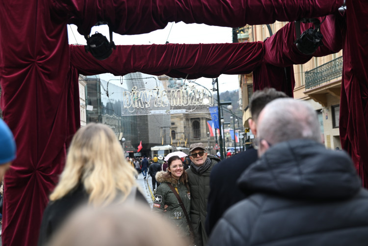 FOTOGALERIE: Dopoledne na Národní třídě