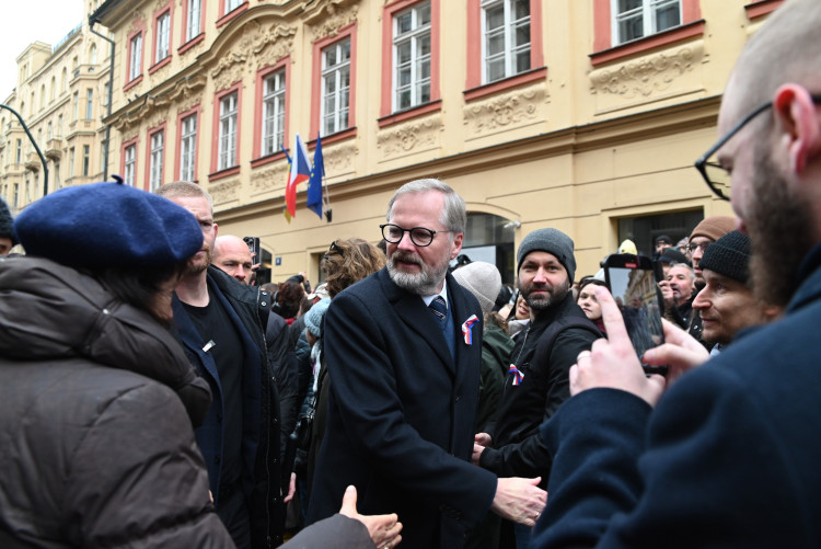 FOTOGALERIE: Dopoledne na Národní třídě