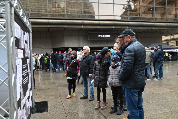FOTOGALERIE: Dopoledne na Národní třídě
