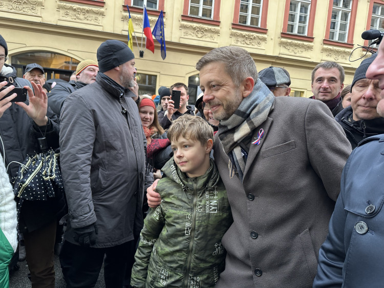 FOTOGALERIE: Dopoledne na Národní třídě