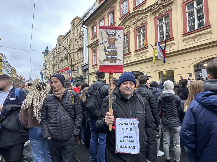 FOTOGALERIE: Dopoledne na Národní třídě