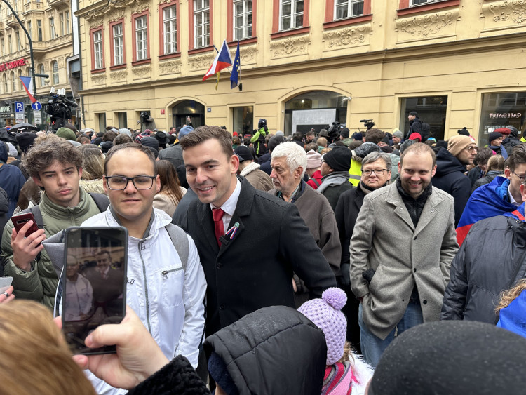 FOTOGALERIE: Dopoledne na Národní třídě