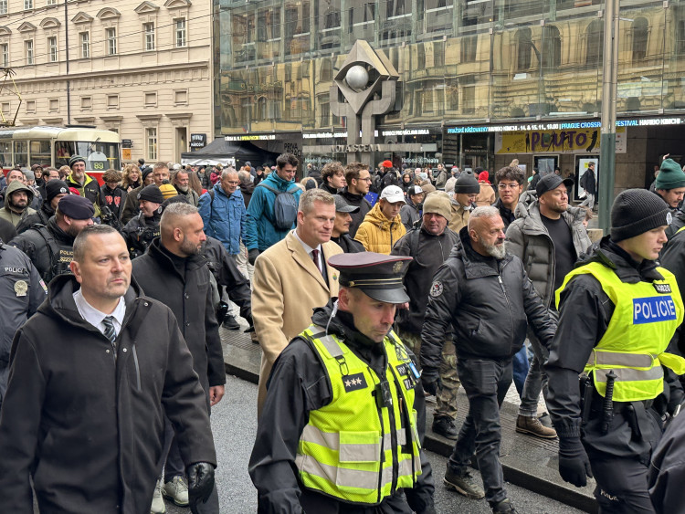 FOTOGALERIE: Dopoledne na Národní třídě