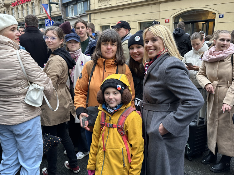 FOTOGALERIE: Dopoledne na Národní třídě