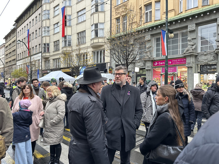 FOTOGALERIE: Dopoledne na Národní třídě