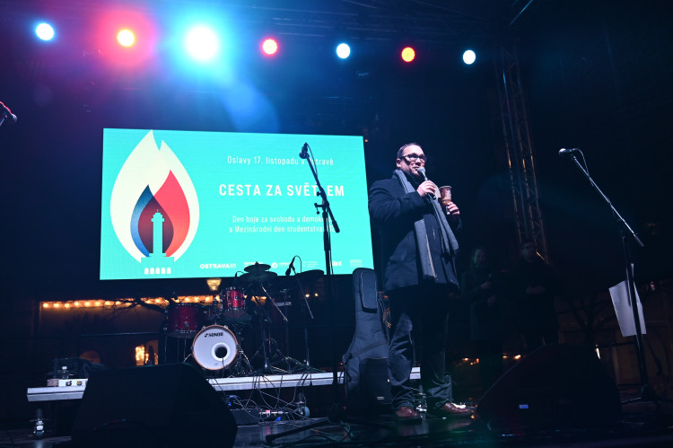 Oslavy 17. listopadu v Ostravě