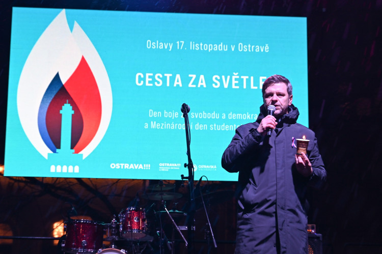 Oslavy 17. listopadu v Ostravě