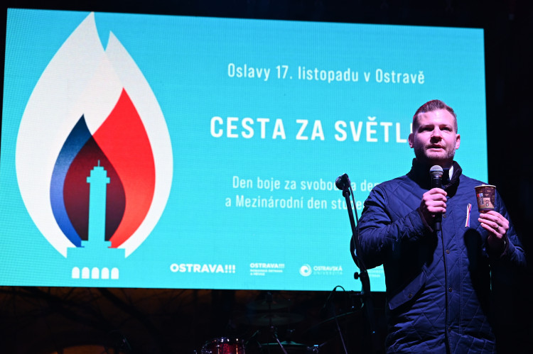 Oslavy 17. listopadu v Ostravě