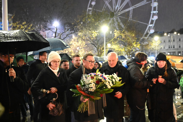 Oslavy 17. listopadu v Ostravě