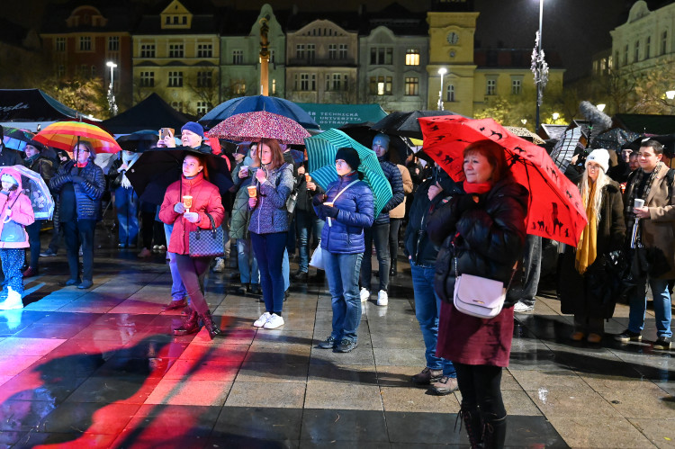 Oslavy 17. listopadu v Ostravě