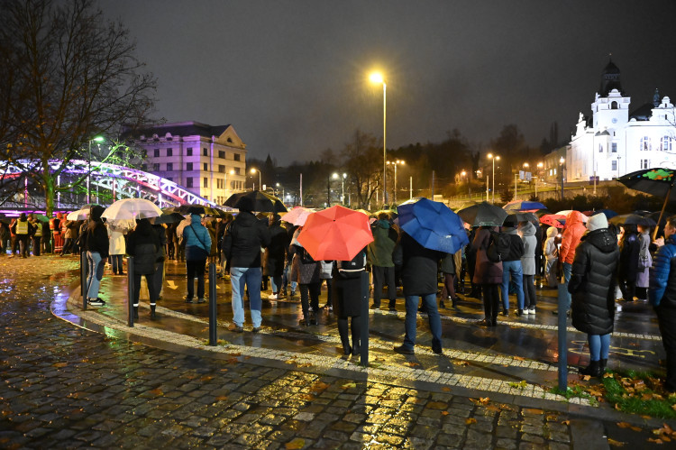 Oslavy 17. listopadu v Ostravě