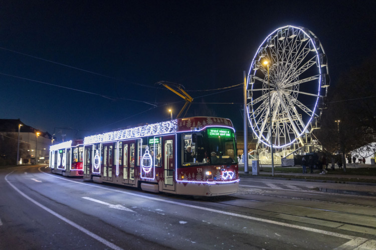 FOTOGALERIE: Vánoční trhy v Olomouc zahájilo rozsvícení stromu