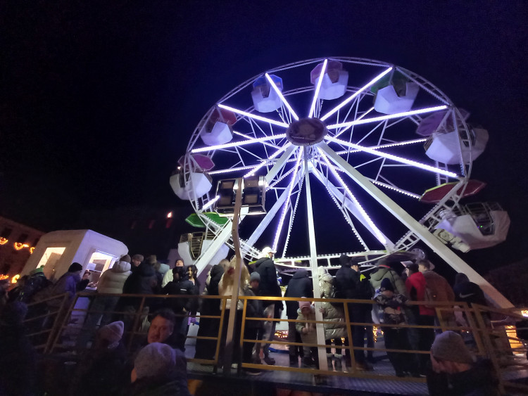 Slavnostní rozsvícení vánočního stromu v Jihlavě