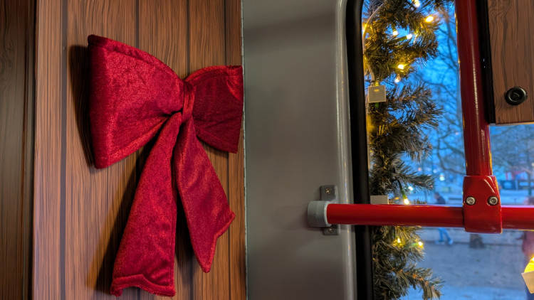 Vánoční tramvaj 2025