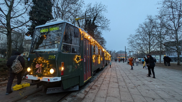 Vánoční tramvaj 2025